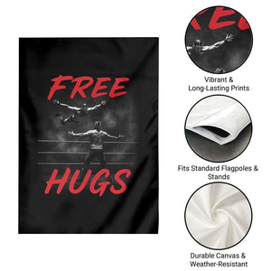 Free Hugs Wrestling Garden Flag Funny Luchador Mexican Wrestler TS10 Print Your Wear
