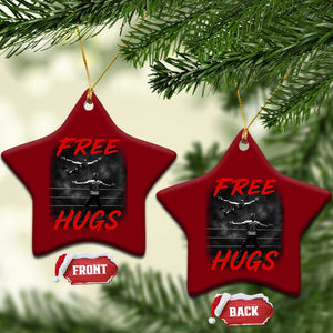 Free Hugs Wrestling Ceramic Ornament Funny Luchador Mexican Wrestler TS10 Print Your Wear