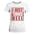 I Just Turned Heel T Shirt For Women Pro Wrestling Retro Distressed TS10 White Print Your Wear