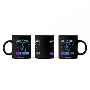 Just A Girl Who Loves Wrestling Coffee Mug Funny Wrestle Lover Wrestler TS10 Print Your Wear