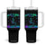 Just A Girl Who Loves Wrestling Tumbler With Handle Funny Wrestle Lover Wrestler - Print Your Wear