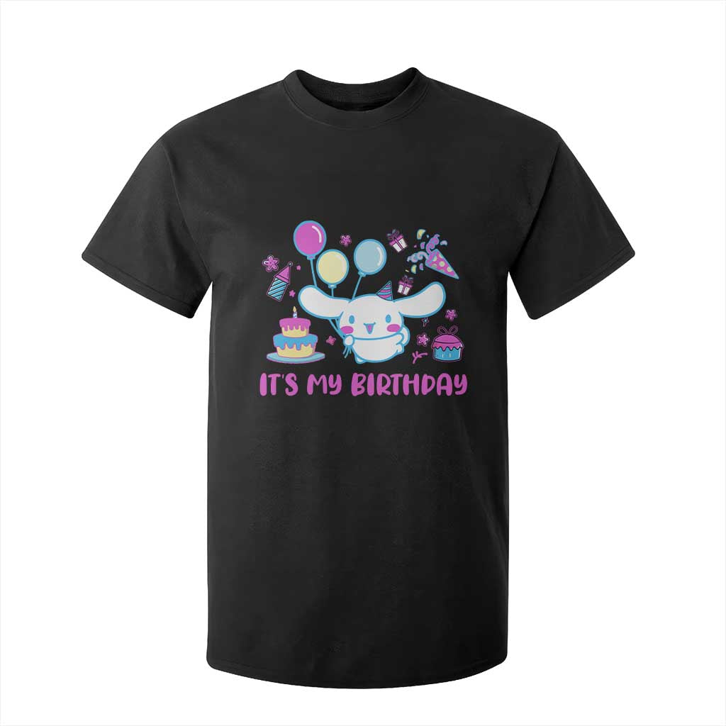 Its My Birthday T Shirt For Kid Girl Party Funny Bday Family Party TS10 Black Print Your Wear