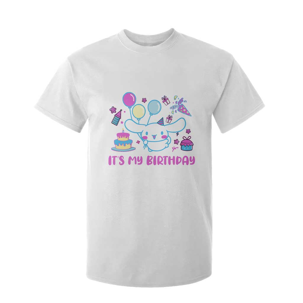 Its My Birthday T Shirt For Kid Girl Party Funny Bday Family Party TS10 White Print Your Wear