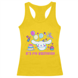 Its My Birthday Racerback Tank Top Girl Party Funny Bday Family Party TS10 Daisy Print Your Wear