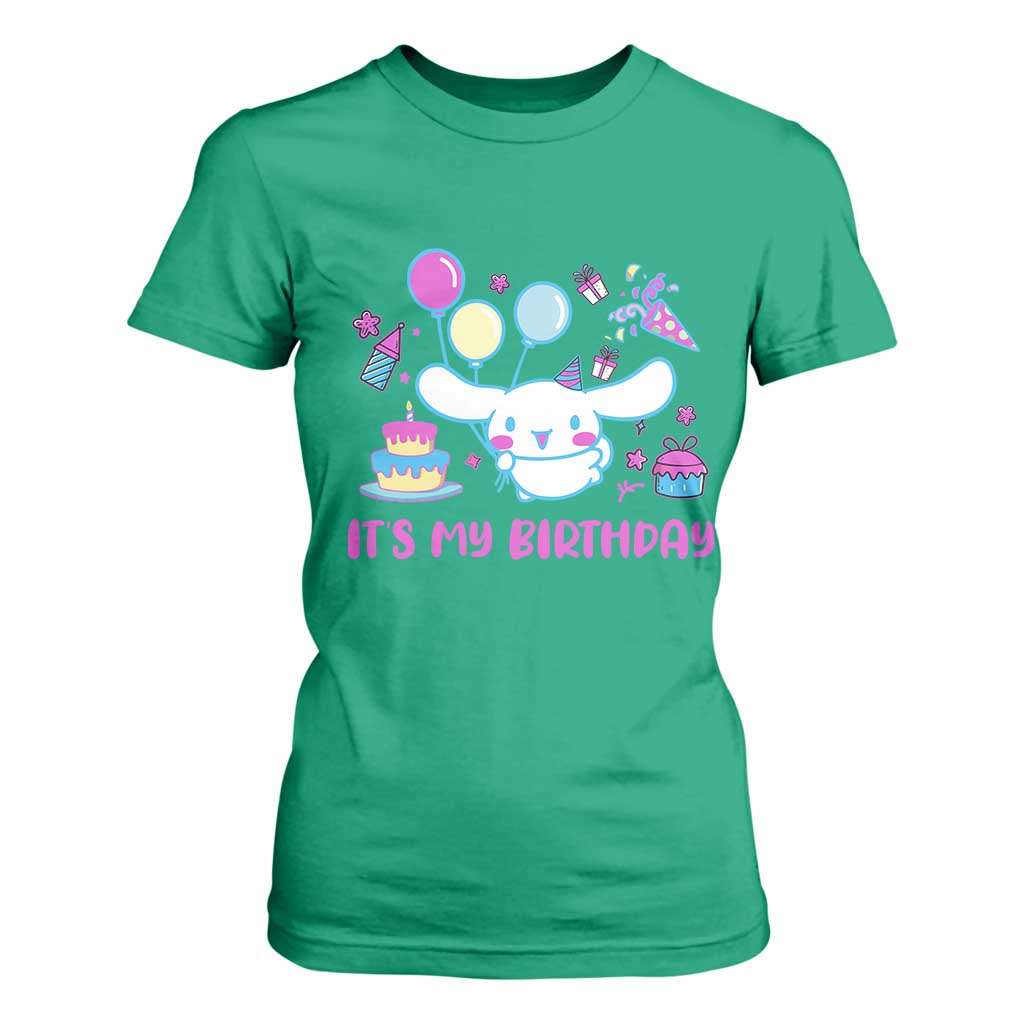 Its My Birthday T Shirt For Women Girl Party Funny Bday Family Party TS10 Irish Green Print Your Wear