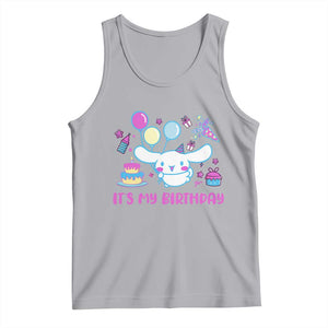 Its My Birthday Tank Top Girl Party Funny Bday Family Party TS10 Athletic Heather Print Your Wear