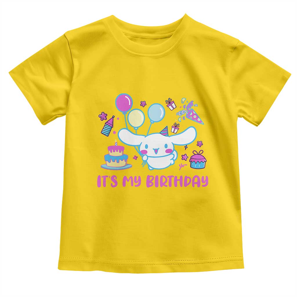 Its My Birthday Toddler T Shirt Girl Party Funny Bday Family Party TS10 Daisy Print Your Wear
