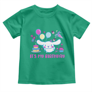 Its My Birthday Toddler T Shirt Girl Party Funny Bday Family Party TS10 Irish Green Print Your Wear
