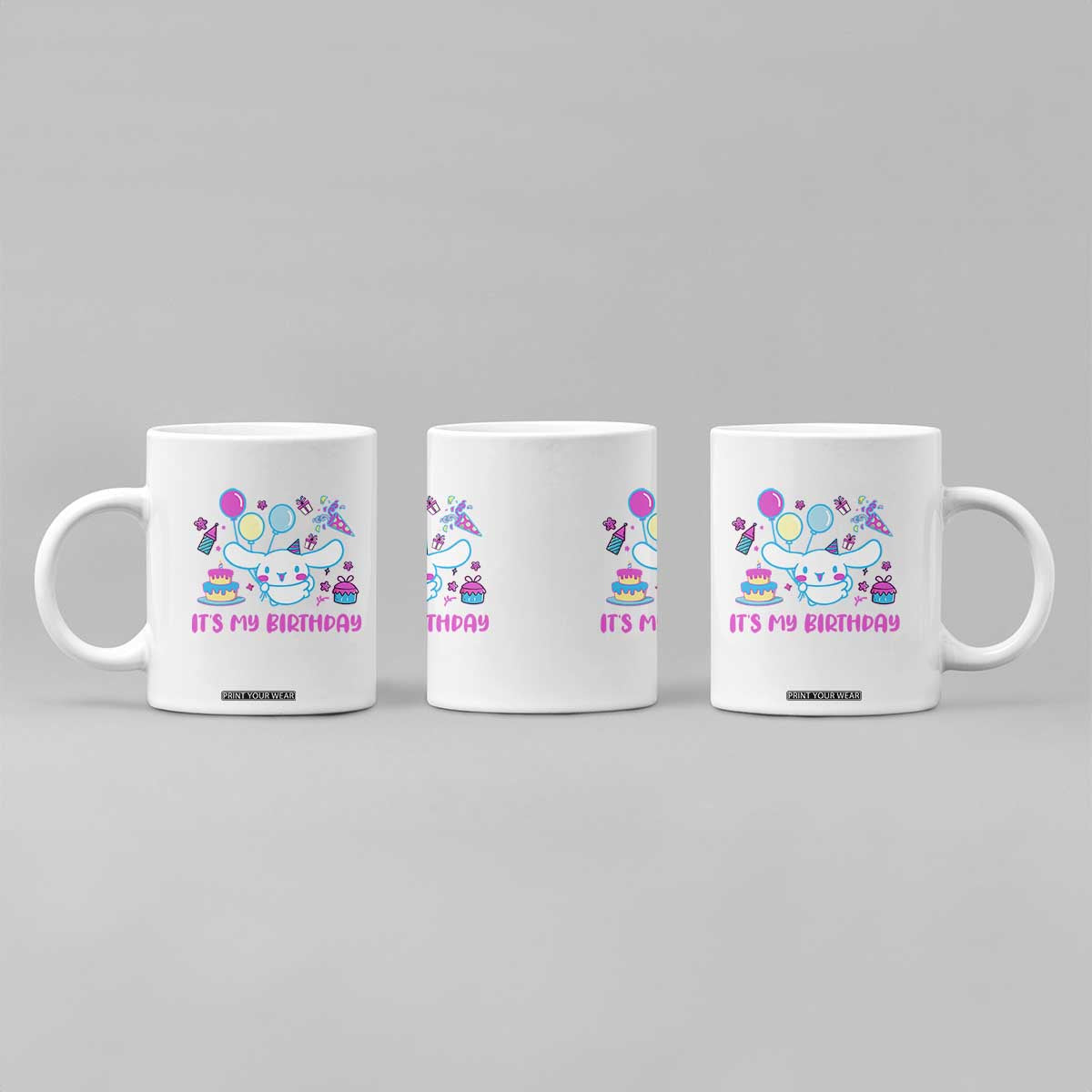 Its My Birthday Coffee Mug Girl Party Funny Bday Family Party TS10 Print Your Wear