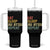 Retro Eat Sleep Jiu Jitsu Repeat Tumbler With Handle Vintage JiuJitsu BJJ TS10 One Size: 40 oz Black Print Your Wear