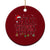 Funny Six Seven Xmas Ceramic Ornament 67 Meme Gen Alpha Slang Red Plaid Xmas Pajamas TS10 1pc Red Print Your Wear