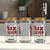 Funny Six Seven Christmas Glass Can 67 Meme Gen Alpha Slang Red Plaid Xmas Pajamas TS10 Print Your Wear