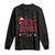 Funny Six Seven Christmas Long Sleeve Shirt 67 Meme Gen Alpha Slang Red Plaid Xmas Pajamas TS10 Black Print Your Wear