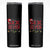 Funny Six Seven Christmas Skinny Tumbler 67 Meme Gen Alpha Slang Red Plaid Xmas Pajamas TS10 Black Print Your Wear