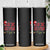 Funny Six Seven Christmas Skinny Tumbler 67 Meme Gen Alpha Slang Red Plaid Xmas Pajamas TS10 Print Your Wear
