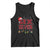 Funny Six Seven Christmas Tank Top 67 Meme Gen Alpha Slang Red Plaid Xmas Pajamas TS10 Black Print Your Wear