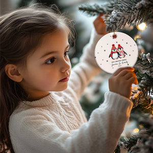 Personalised First Xmas Married Christmas Ornament Custom Name 2024 Keepsake Wedding Gifts for Couple Her or Him TS10 Print Your Wear