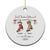 Personalised First Xmas Married Christmas Ornament Custom Name Mr & Mrs Wedding Gifts for Newlywed Couple TS10 Print Your Wear