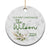 Personalised First Xmas Married Christmas Ornament Custom Name 2024 Keepsake Wedding Gifts for Newlywed Couple TS10 Print Your Wear