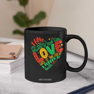 Martin Luther King Coffee Mug I Have Decided to Stick With Love MLK Black History Month TS10 Print Your Wear