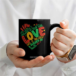 Martin Luther King Coffee Mug I Have Decided to Stick With Love MLK Black History Month TS10 Print Your Wear