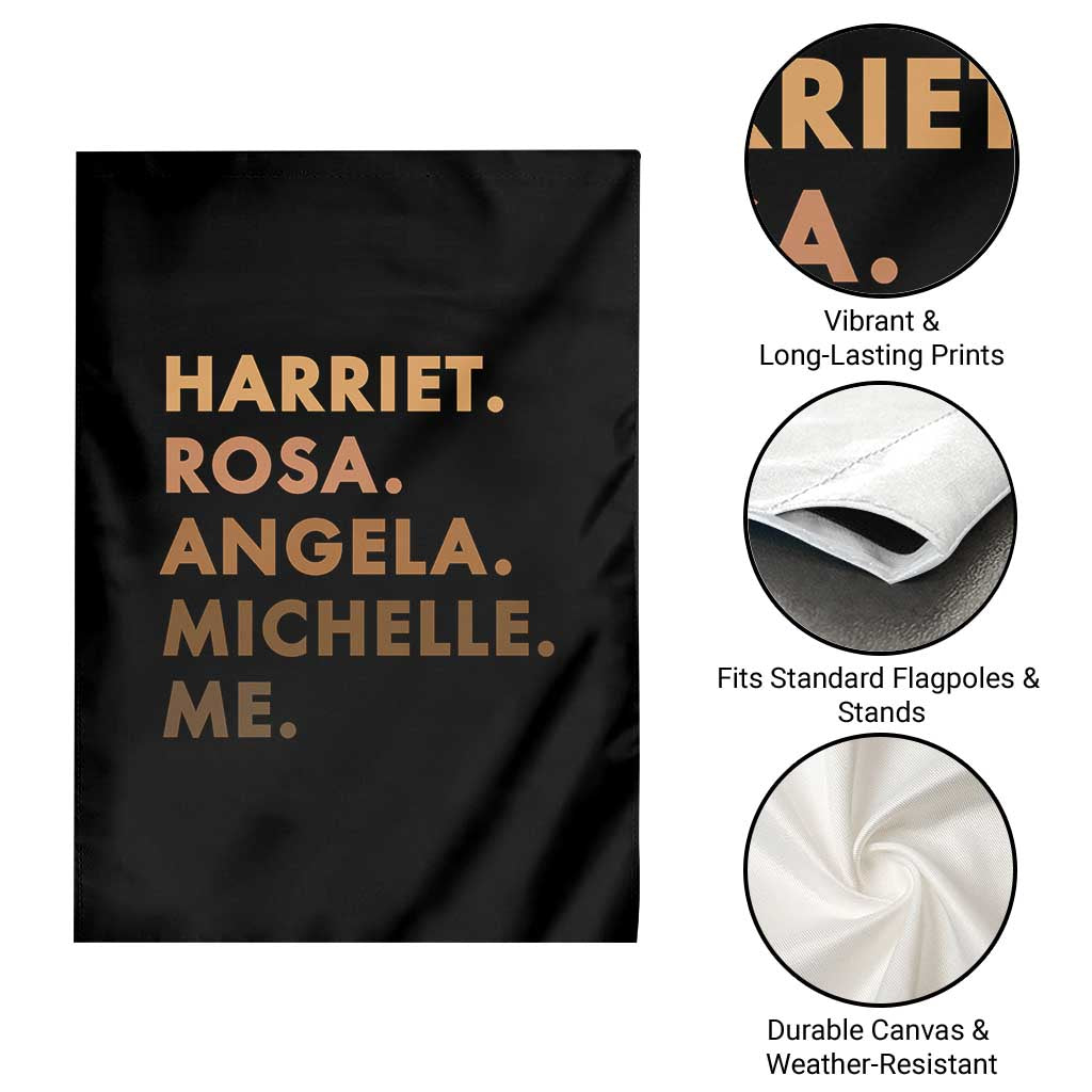 Harriet Rosa Angela Michelle Me Garden Flag Black History Month Feminist Women Leaders TS10 Print Your Wear