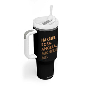 Harriet Rosa Angela Michelle Me Tumbler With Handle Black History Month Feminist Women Leaders TS10 Print Your Wear