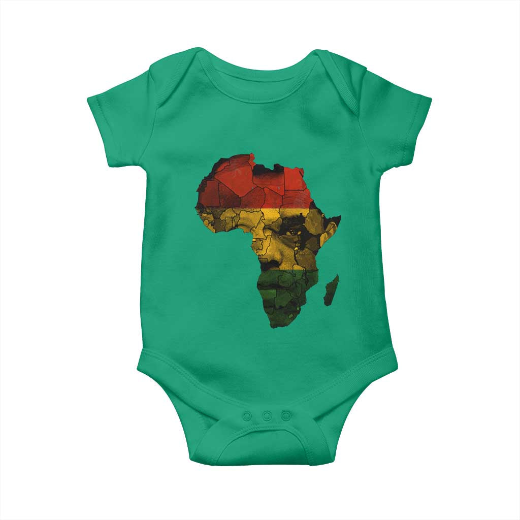 Black History Month Baby Onesie Pan African Africa Map Black Pride TS10 Irish Green Print Your Wear
