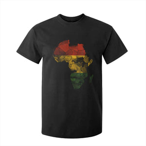 Black History Month T Shirt For Kid Pan African Africa Map Black Pride TS10 Black Print Your Wear