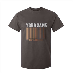 Personalized Gifts Black Pride T Shirt For Kid Custom Name Melanin BLM African History Gift TS10 Dark Chocolate Print Your Wear