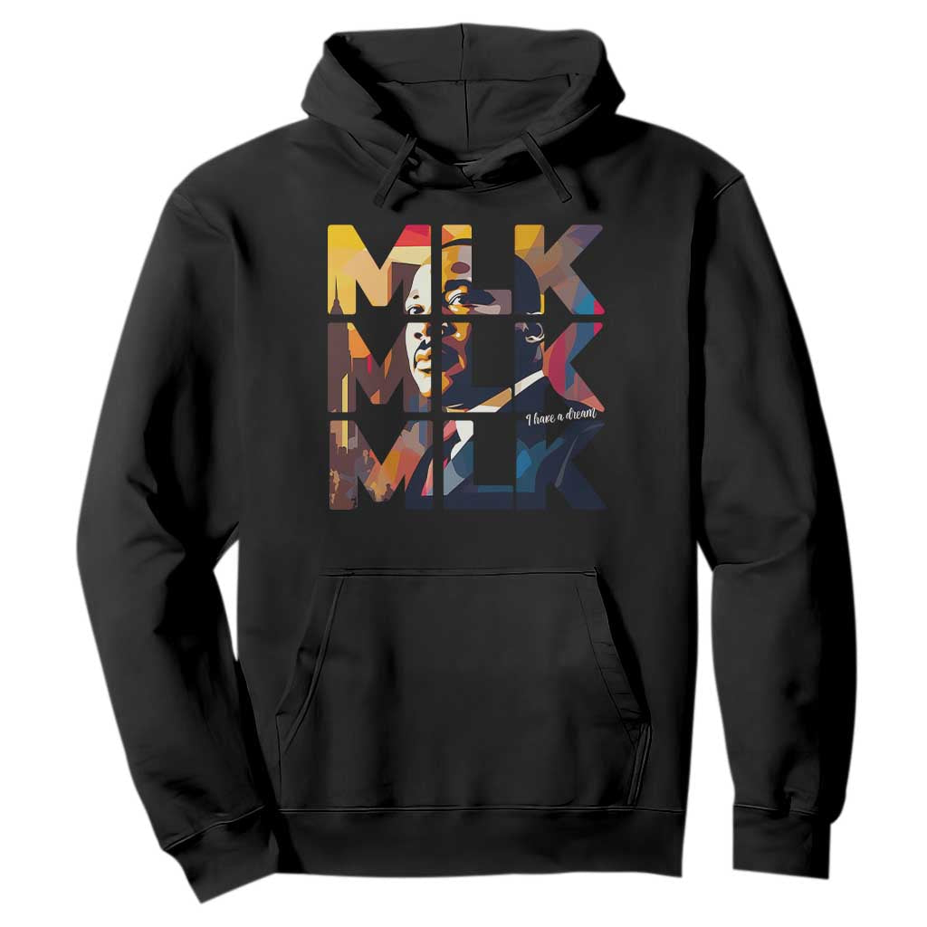 Martin Luther King Jr. Hoodie Black History Month I Have A Dream TS10 Black Print Your Wear