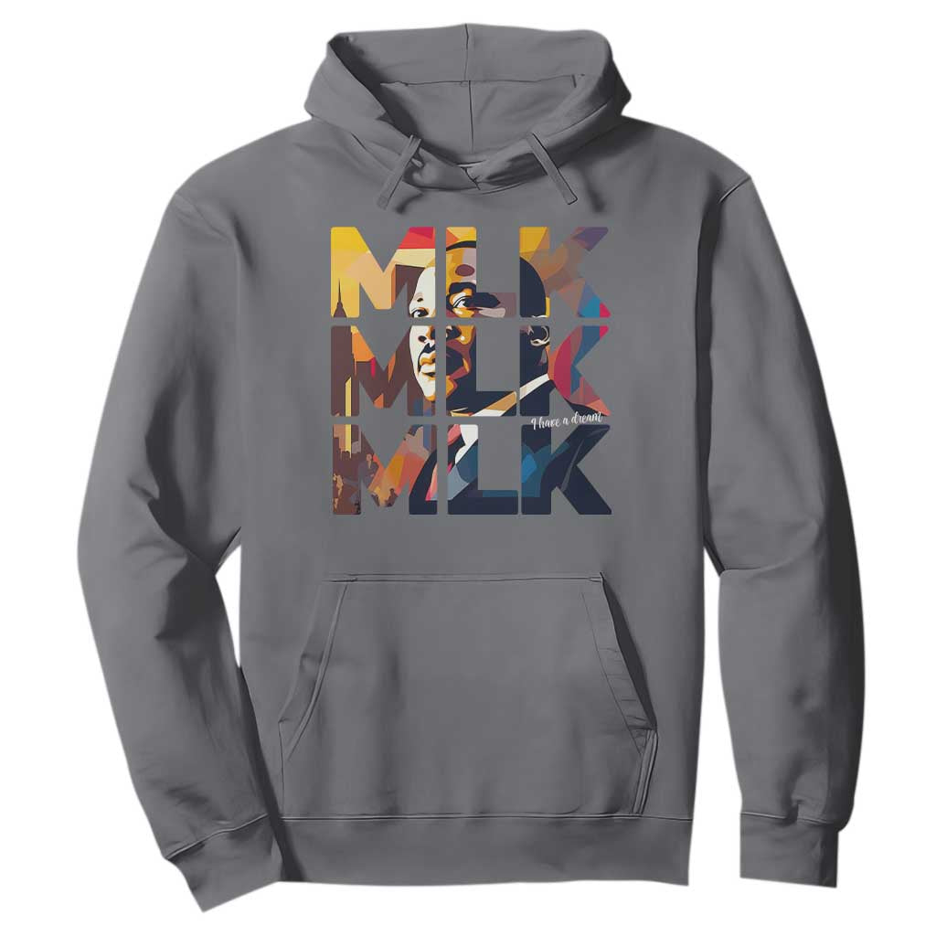 Martin Luther King Jr. Hoodie Black History Month I Have A Dream TS10 Charcoal Print Your Wear