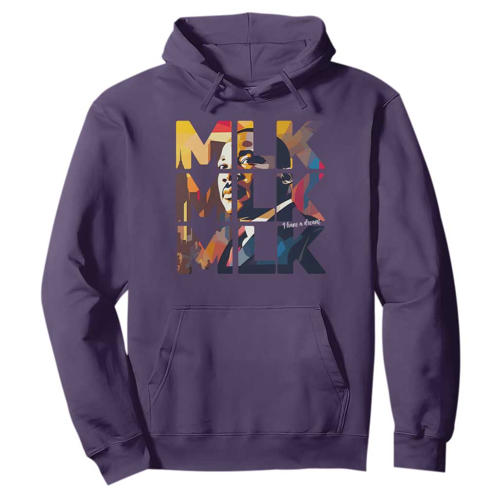 Martin Luther King Jr. Hoodie Black History Month I Have A Dream TS10 Purple Print Your Wear