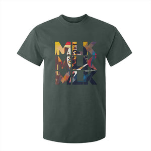 Martin Luther King Jr. T Shirt For Kid Black History Month I Have A Dream TS10 Dark Forest Green Print Your Wear