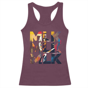 Martin Luther King Jr. Racerback Tank Top Black History Month I Have A Dream TS10 Maroon Print Your Wear