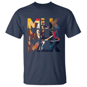 Martin Luther King Jr. T Shirt Black History Month I Have A Dream TS10 Navy Print Your Wear