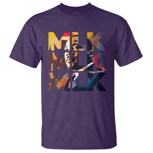 Martin Luther King Jr. T Shirt Black History Month I Have A Dream TS10 Purple Print Your Wear