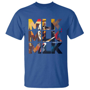 Martin Luther King Jr. T Shirt Black History Month I Have A Dream TS10 Royal Blue Print Your Wear