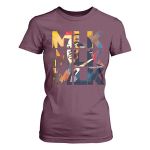 Martin Luther King Jr. T Shirt For Women Black History Month I Have A Dream TS10 Maroon Print Your Wear