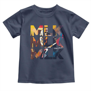 Martin Luther King Jr. Toddler T Shirt Black History Month I Have A Dream TS10 Navy Print Your Wear