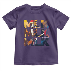 Martin Luther King Jr. Toddler T Shirt Black History Month I Have A Dream TS10 Purple Print Your Wear