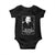 Martin Luther King Baby Onesie The Time Is Always Right MLK Day Black History Month TS10 Black Print Your Wear