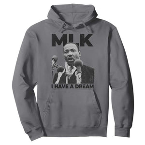 Martin Luther King Hoodie I Have A Dream MLK Black History Month TS10 Charcoal Print Your Wear