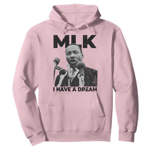 Martin Luther King Hoodie I Have A Dream MLK Black History Month TS10 Light Pink Print Your Wear