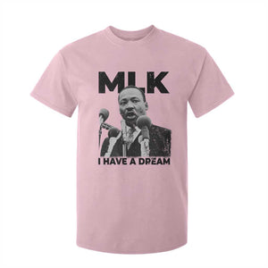 Martin Luther King T Shirt For Kid I Have A Dream MLK Black History Month TS10 Light Pink Print Your Wear