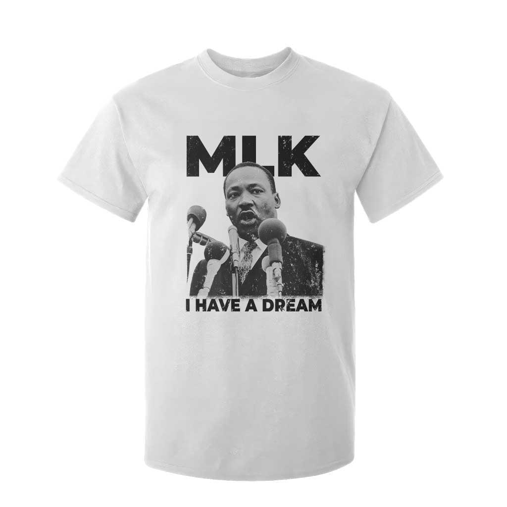 Martin Luther King T Shirt For Kid I Have A Dream MLK Black History Month TS10 White Print Your Wear