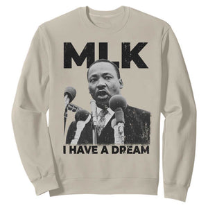 Martin Luther King Sweatshirt I Have A Dream MLK Black History Month TS10 Sand Print Your Wear