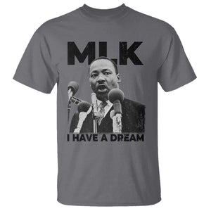 Martin Luther King T Shirt I Have A Dream MLK Black History Month TS10 Charcoal Print Your Wear