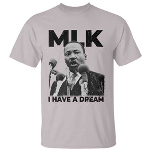 Martin Luther King T Shirt I Have A Dream MLK Black History Month TS10 Ice Gray Print Your Wear