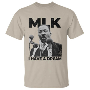 Martin Luther King T Shirt I Have A Dream MLK Black History Month TS10 Sand Print Your Wear